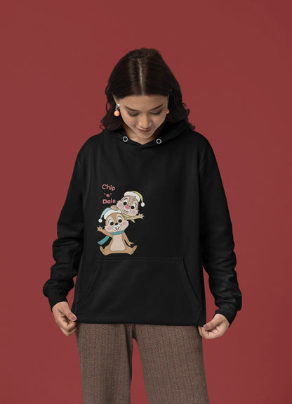 Chip n Dale | Disney | Premium Unisex Winter Hoodie