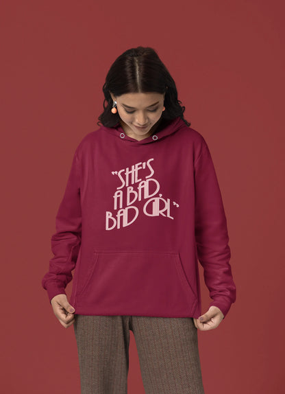 Bad Bad Girl | T.S. | Unisex Winter Hoodie