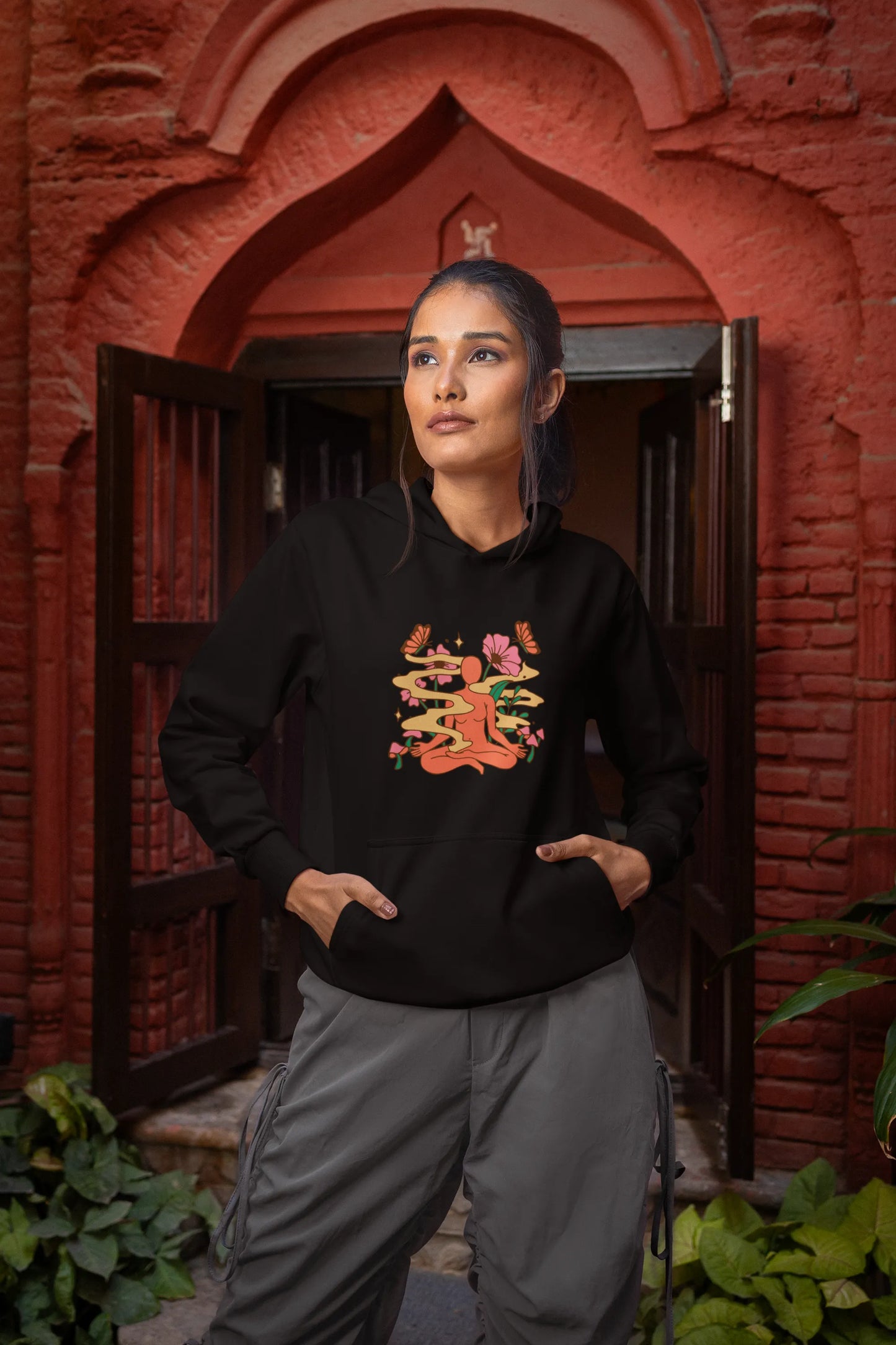 Peace | Typography | Premium Unisex Winter Hoodie