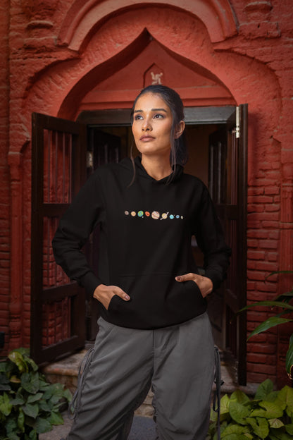 Planets Talk | Space Vogue |  Premium Unisex Winter Hoodie