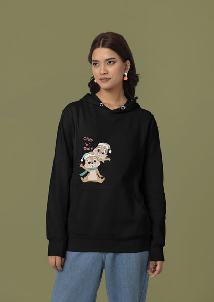 Chip n Dale | Disney | Premium Unisex Winter Hoodie