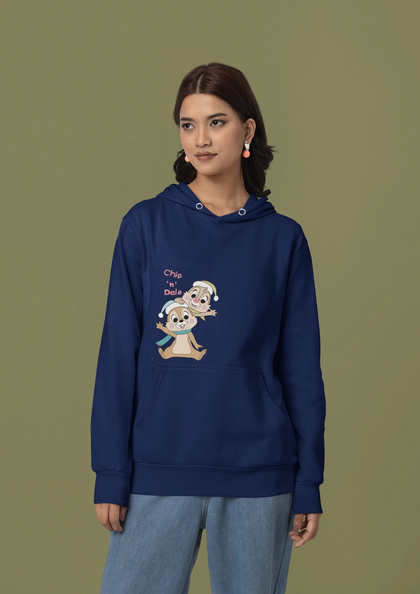 Chip n Dale | Disney | Premium Unisex Winter Hoodie