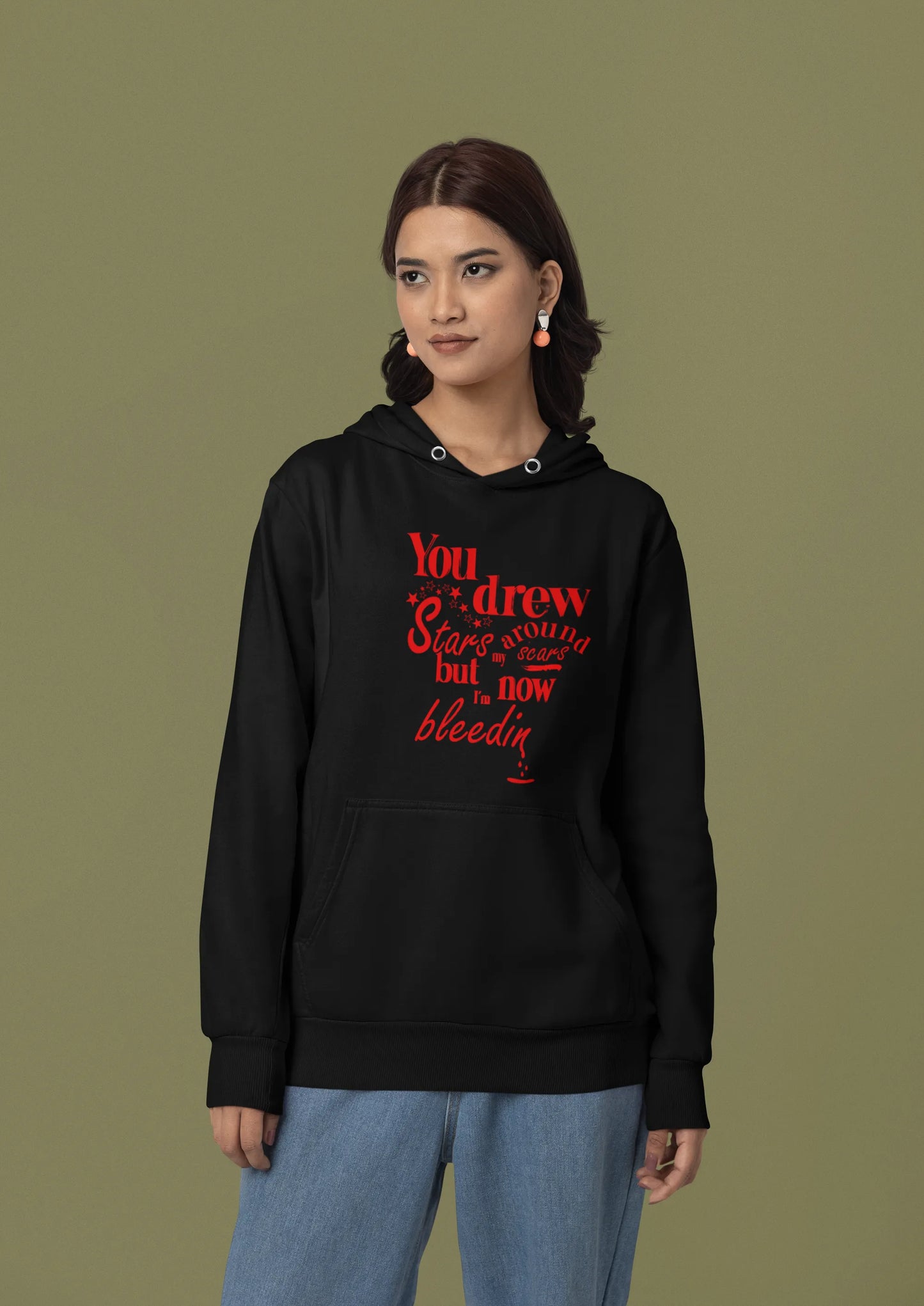 I'm Bleeding | T.S. | Unisex Winter Hoodie