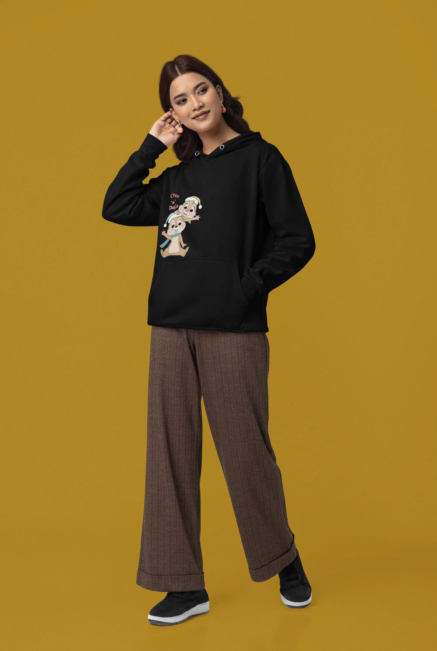 Chip n Dale | Disney | Premium Unisex Winter Hoodie