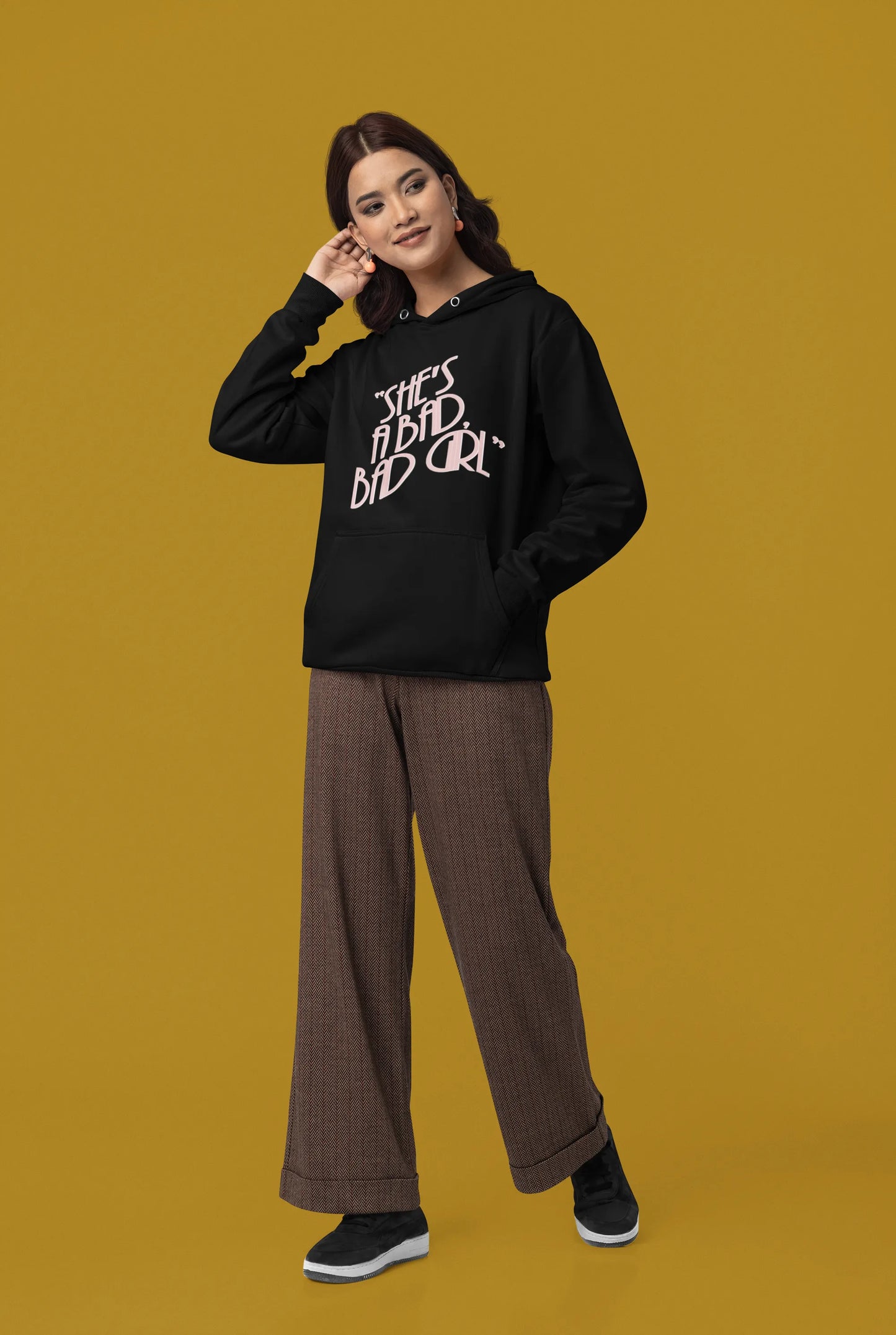 Bad Bad Girl | T.S. | Unisex Winter Hoodie