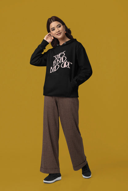 Bad Bad Girl | T.S. | Unisex Winter Hoodie