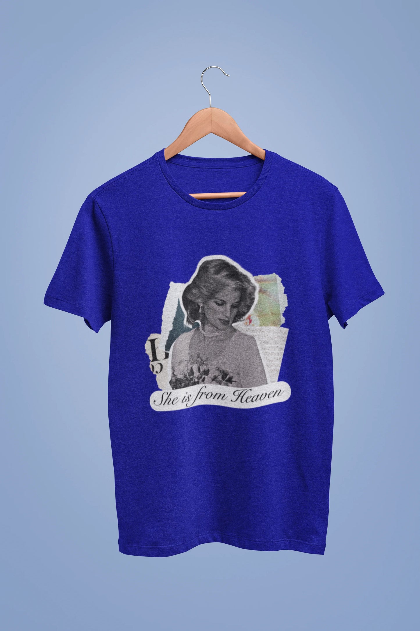 She is from heaven | Dropped Sleeve Unisex Tee