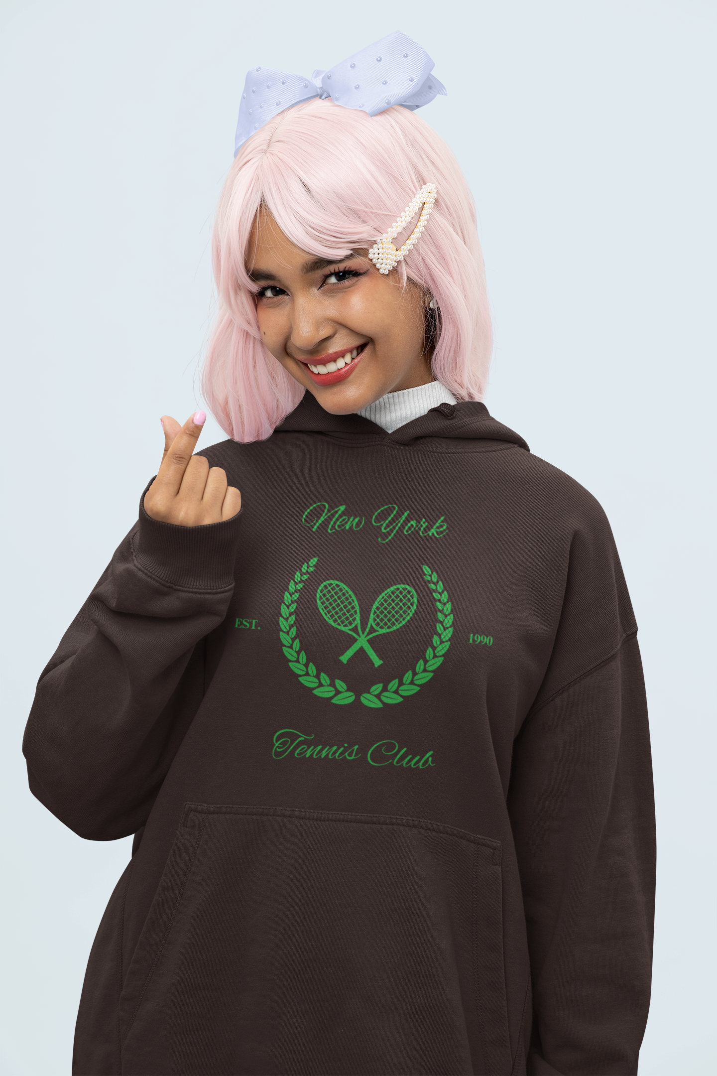 New York Tennis Club | Retro Theme | Premium Unisex Winter Hoodie