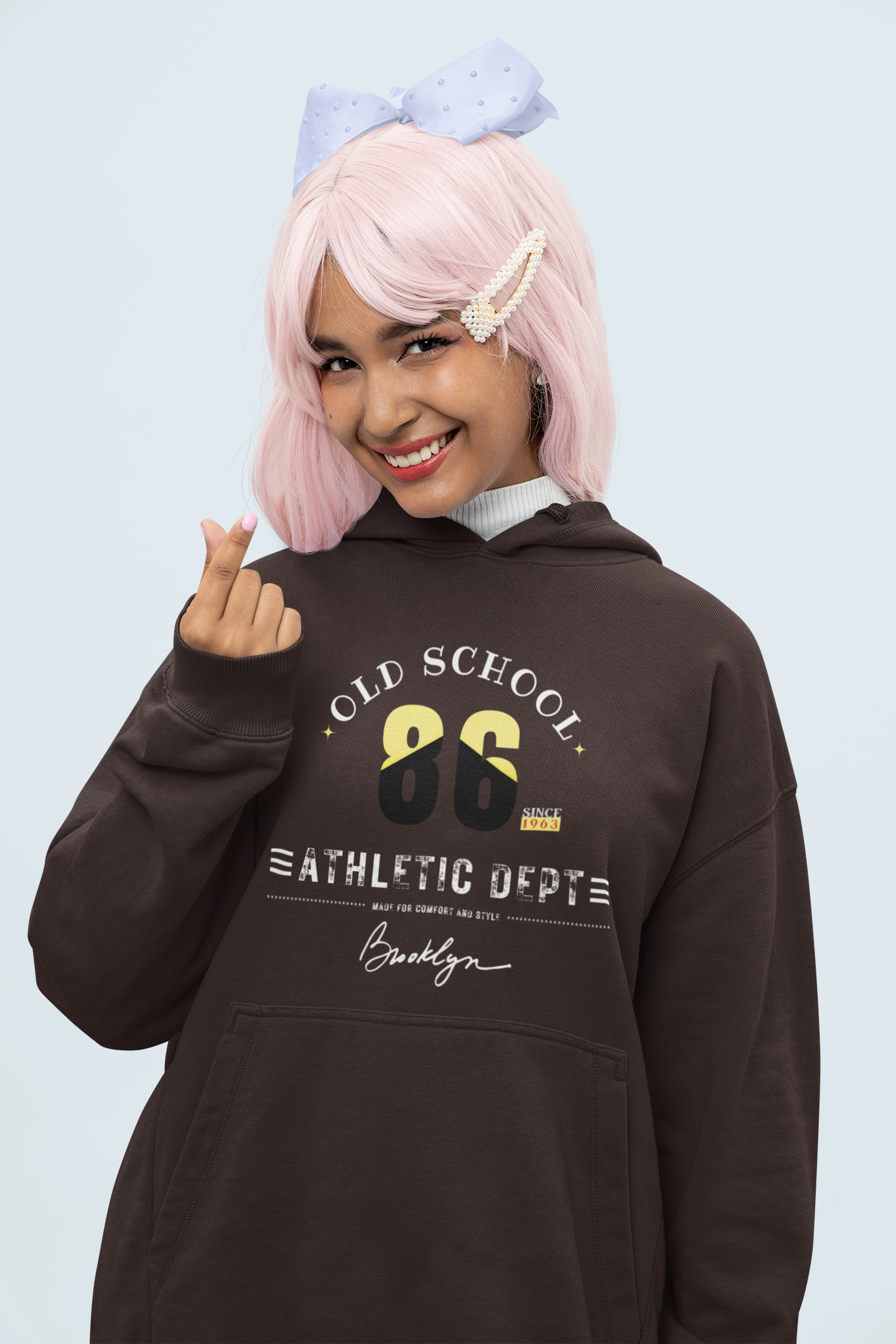 Old School 86 |  Retro Theme | Premium Unisex Winter Hoodie