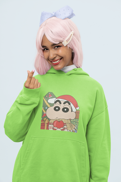Winter Wonder | Shinchan | Premium Unisex Winter Hoodie