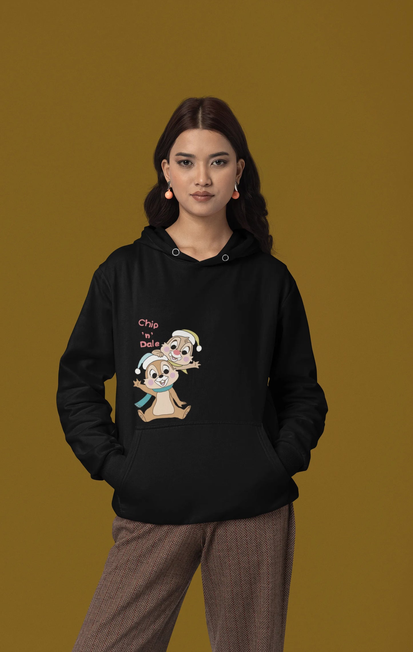 Chip n Dale | Disney | Premium Unisex Winter Hoodie