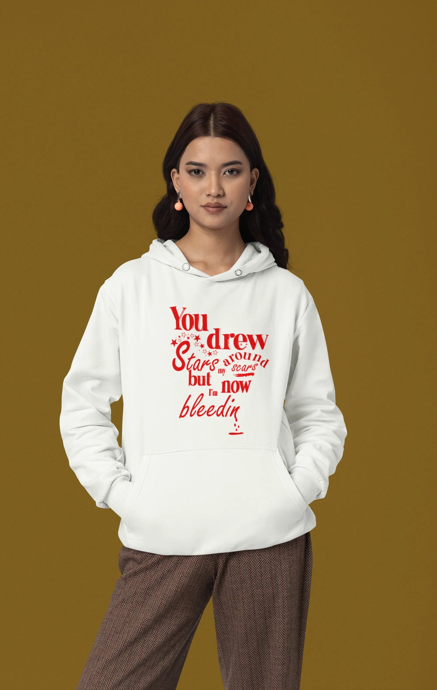 I'm Bleeding | T.S. | Unisex Winter Hoodie
