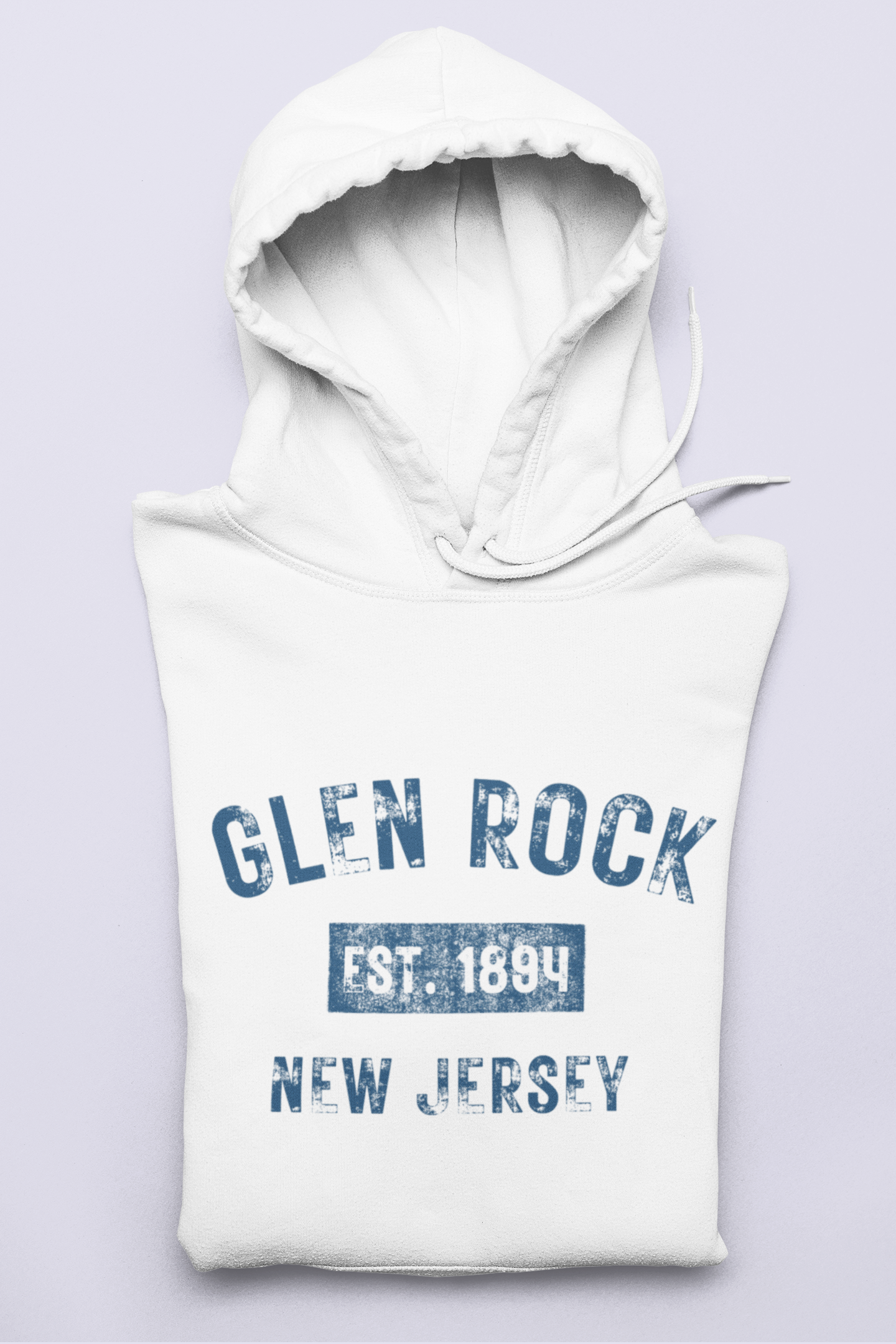 Glen Rock | Retro Theme | Premium Unisex Winter Hoodie
