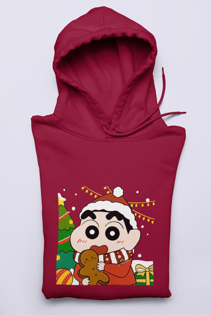 Shinchan Claus | Shinchan | Premium Unisex Winter Hoodie