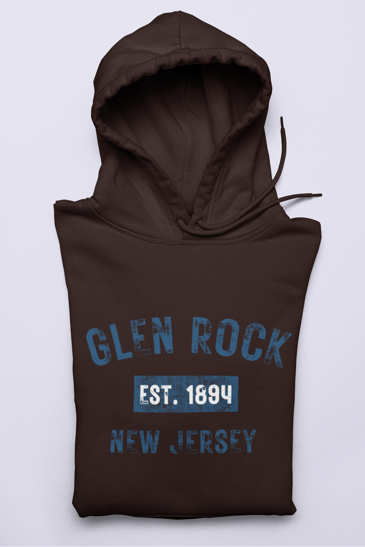 Glen Rock | Retro Theme | Premium Unisex Winter Hoodie