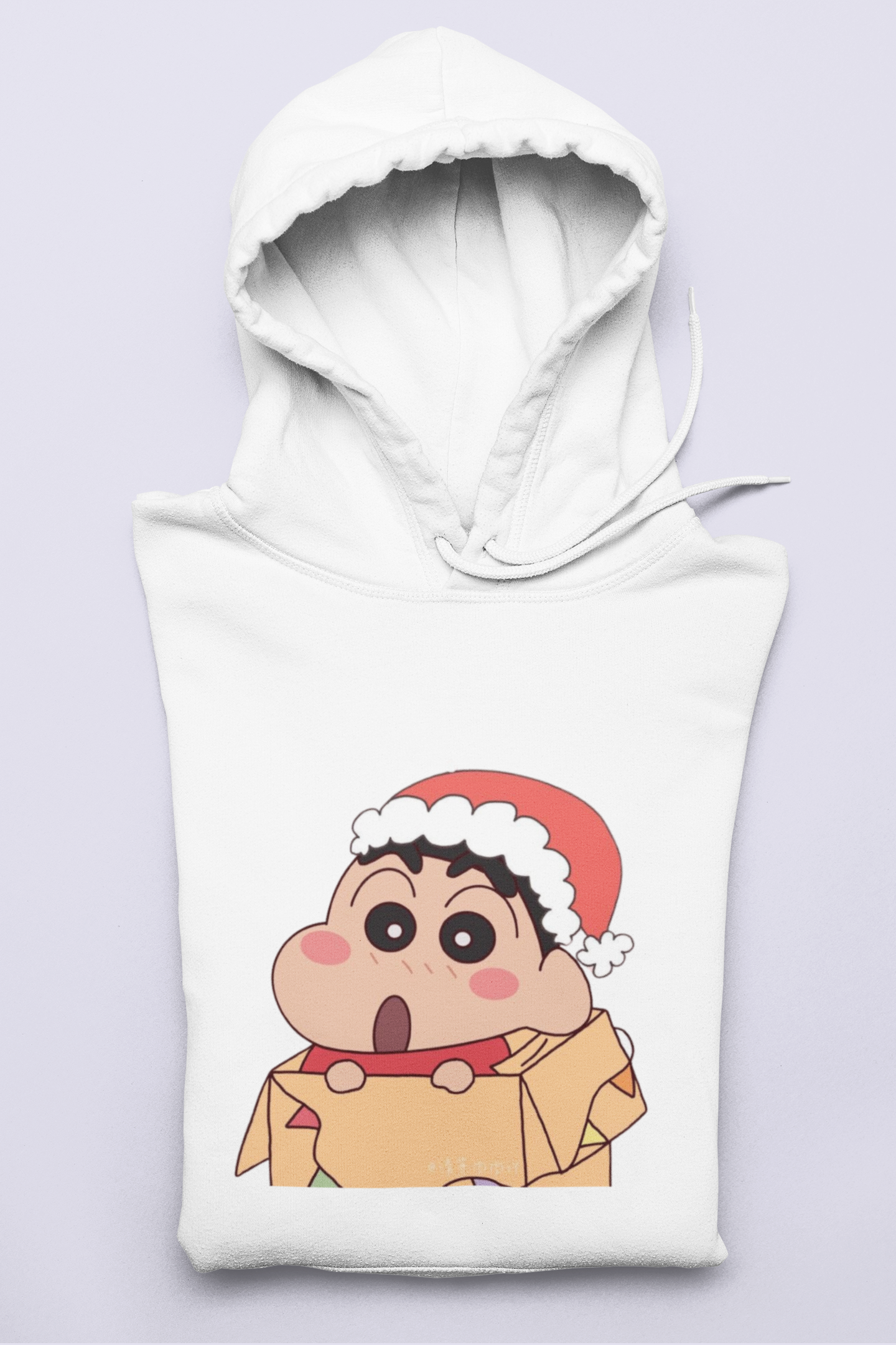 Holly Jolly | Shinchan | Premium Unisex Winter Hoodie