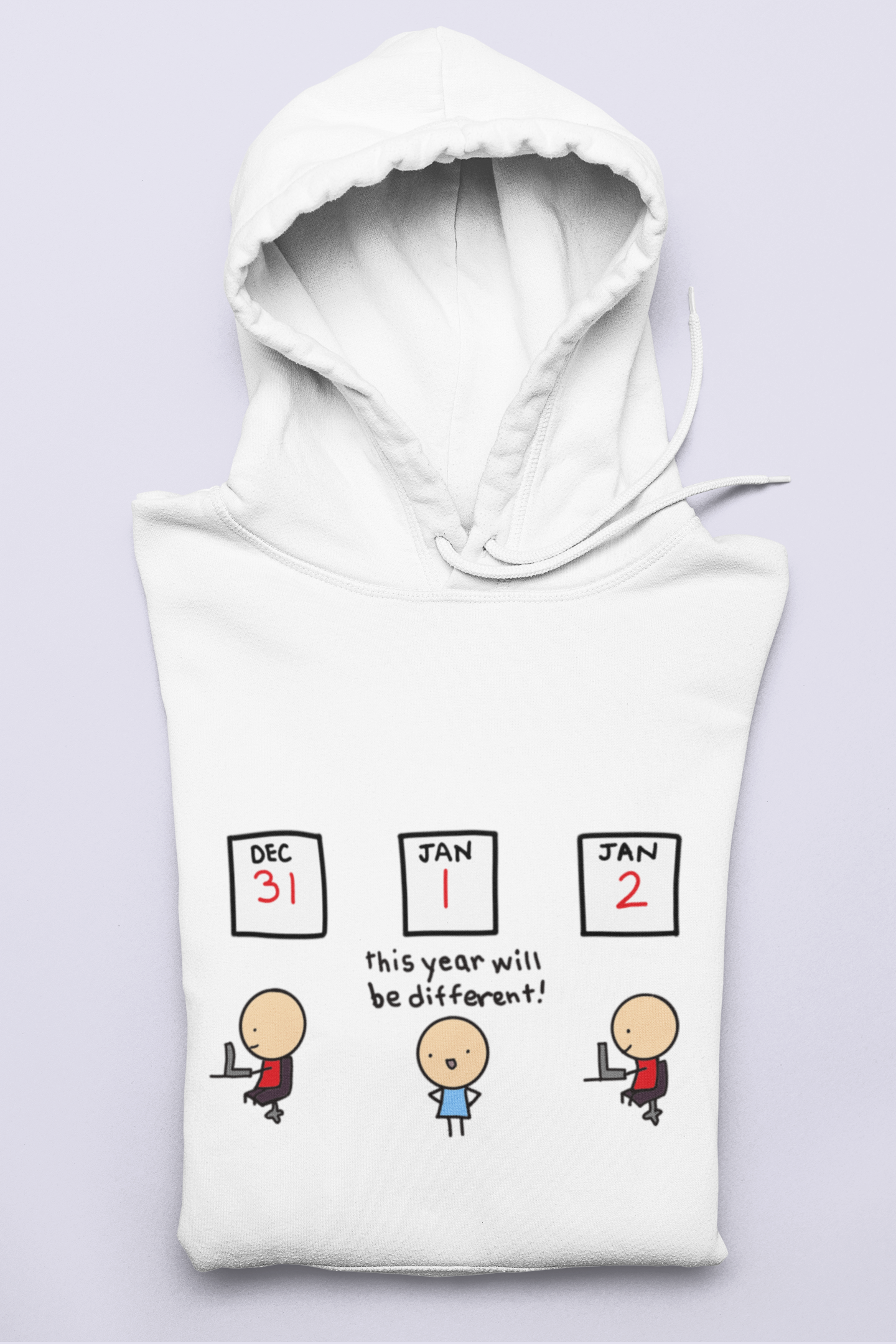 This year will be different | Premium Unisex Winter Hoodie