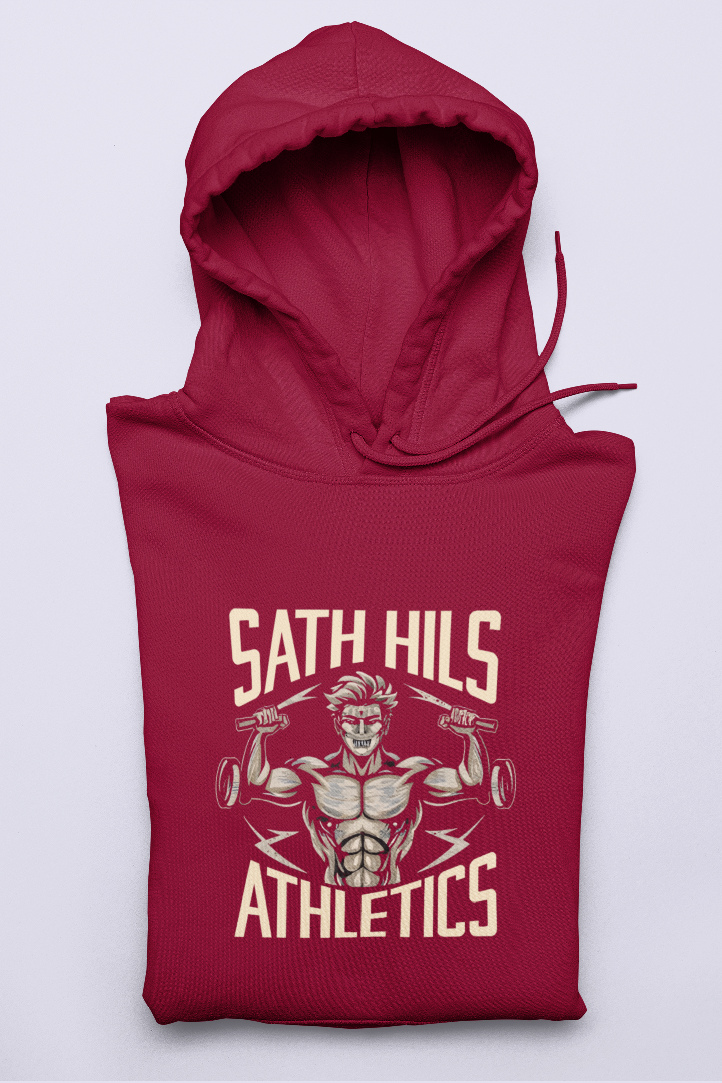Sath Hils Atheletics | Retro Theme | Premium Unisex Winter Hoodie