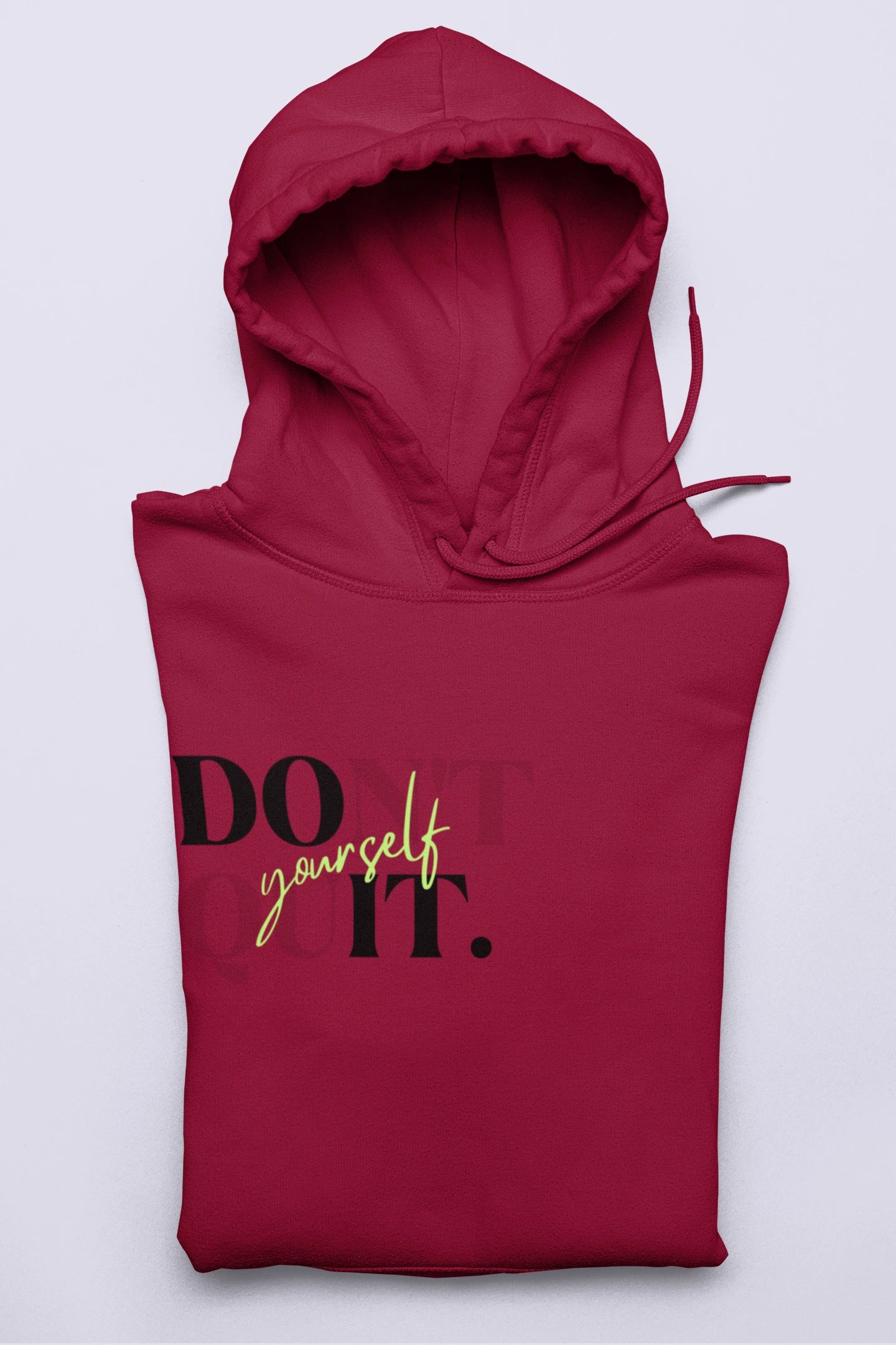 Don't Quit | Minimalist | Premium Unisex Winter Hoodie