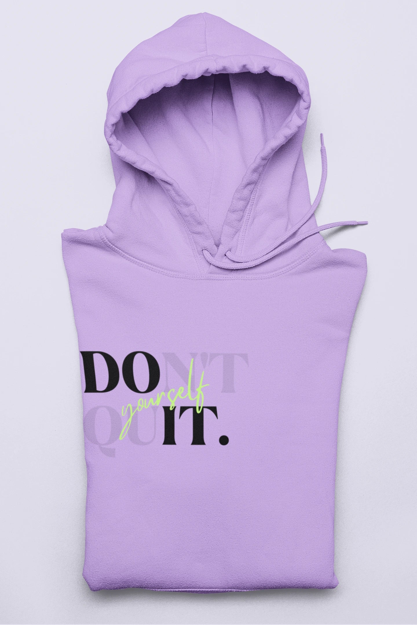 Don't Quit | Minimalist | Premium Unisex Winter Hoodie