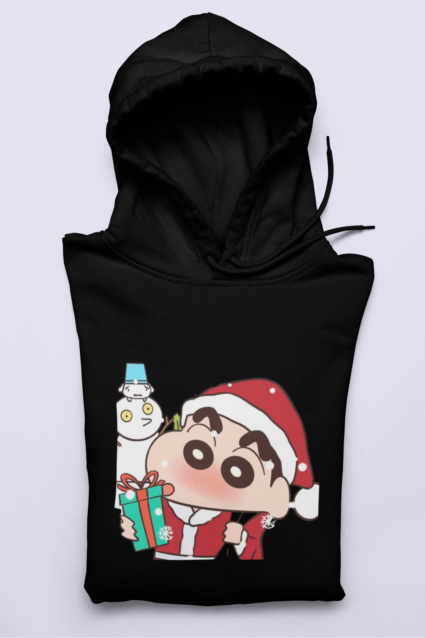 X-mas Day | Shinchan | Premium Unisex Winter Hoodie