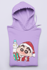 Frosty Present | Shinchan | Premium Unisex Winter Hoodie