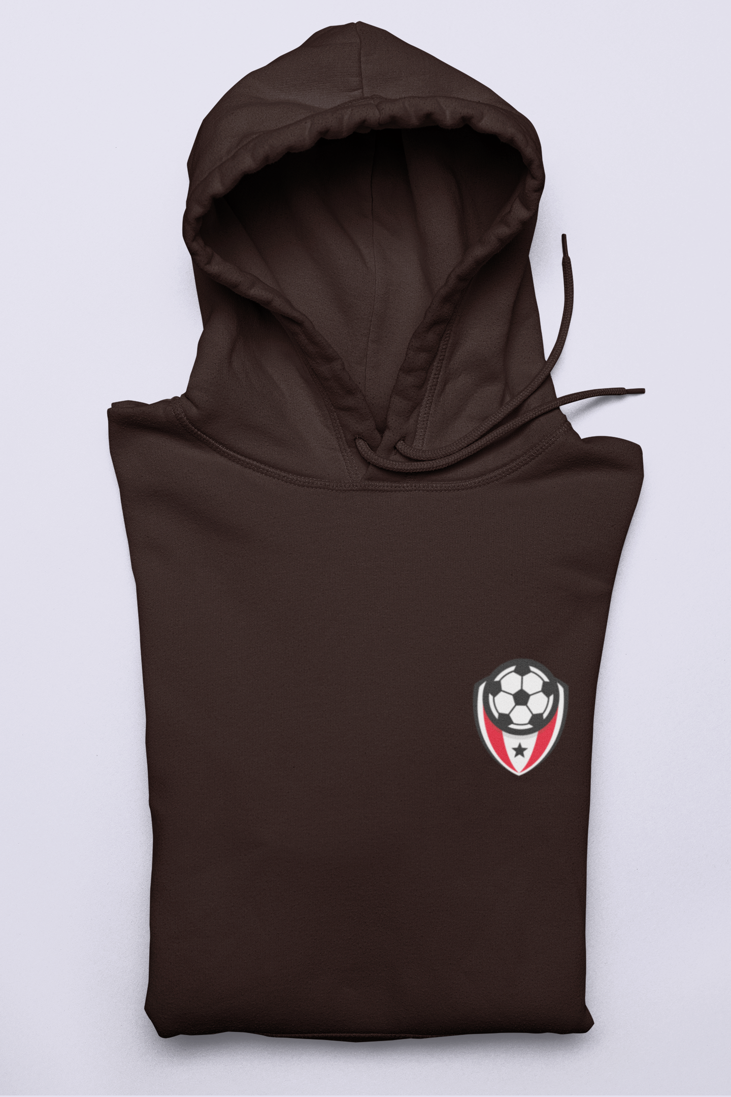 Football Badge | Minimalist | Premium Unisex Winter Hoodie