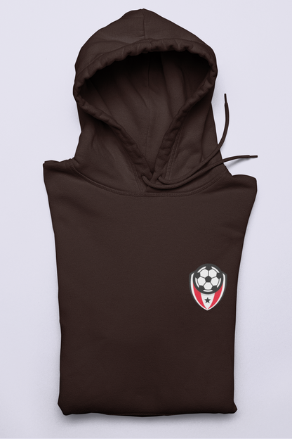 Football Badge | Minimalist | Premium Unisex Winter Hoodie