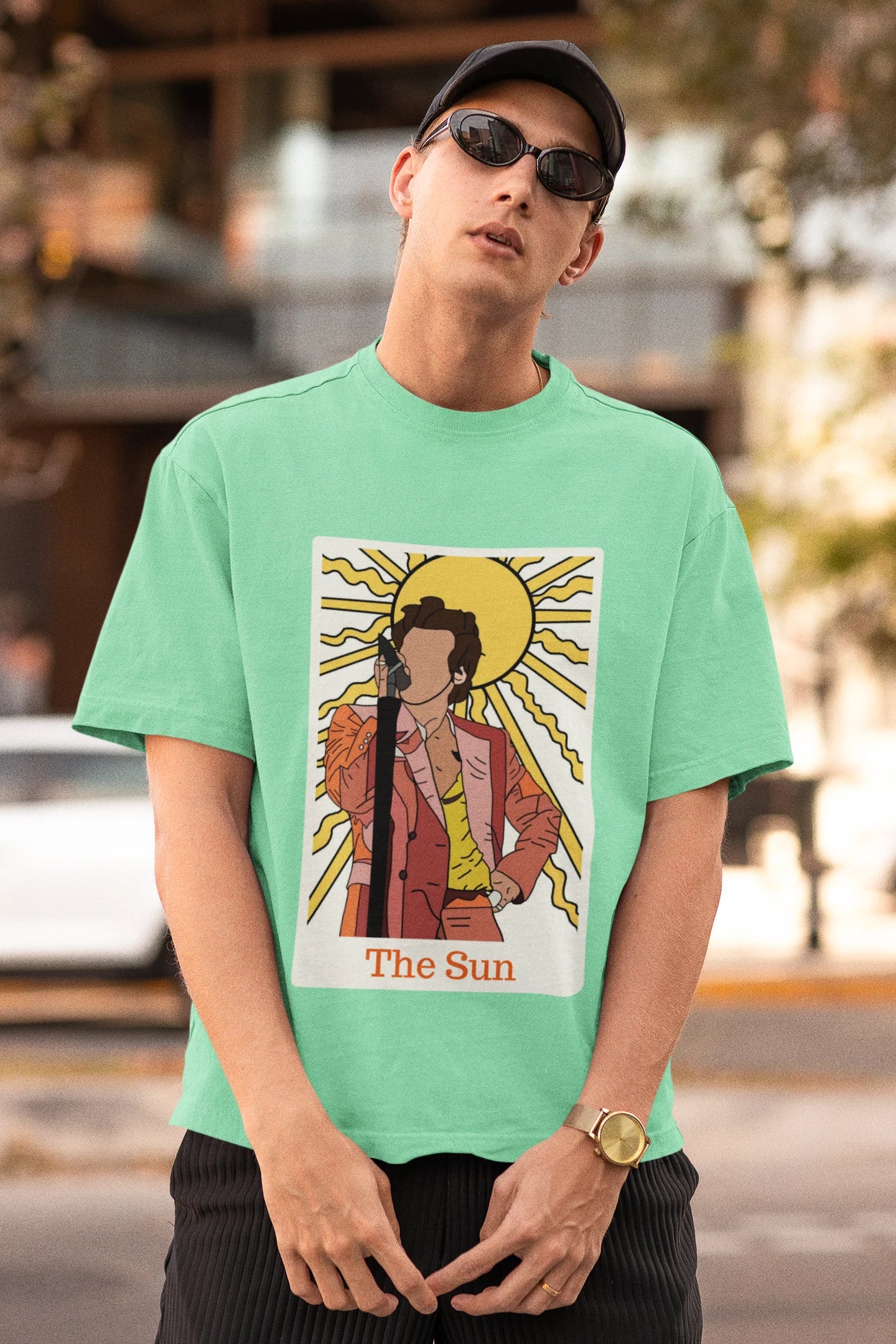 The Sun | Harry Styles | Dropped Sleeve Unisex Tee