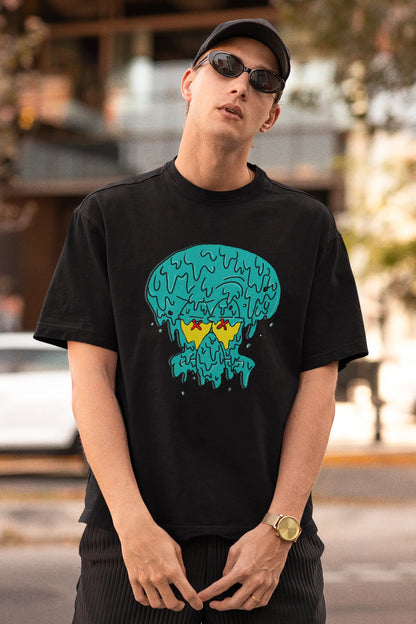 Squid | Disney | Dropped Sleeve Unisex Tee