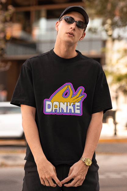 Danke | Dropped Sleeve Unisex Tee