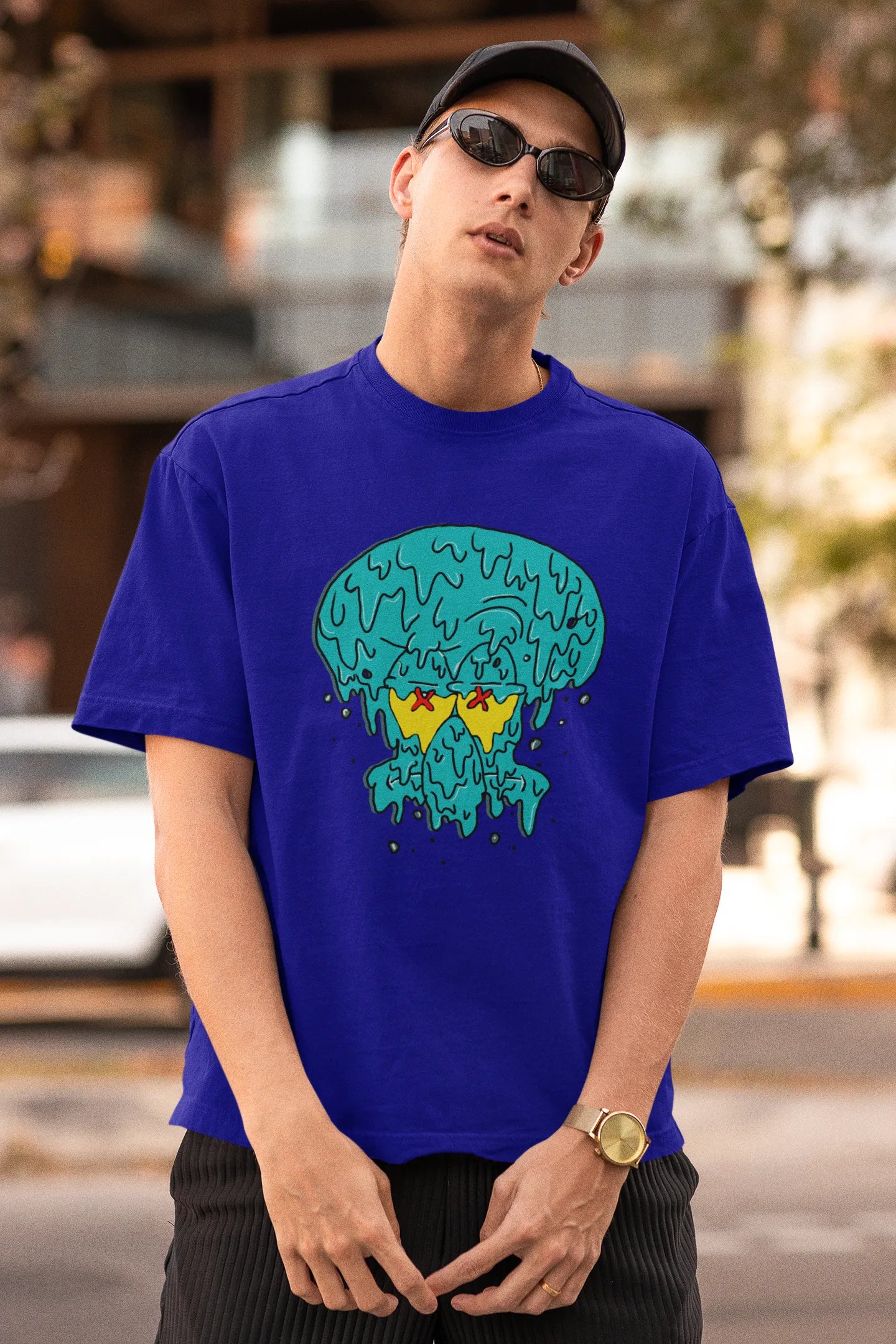 Squid | Disney | Dropped Sleeve Unisex Tee