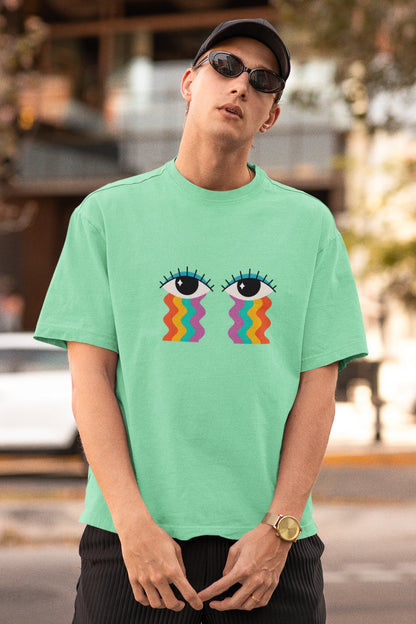 Let it go | Premium Oversized Half Sleeve Unisex T-Shirt