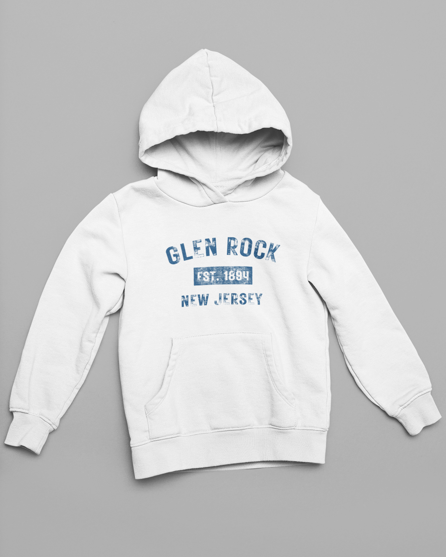 Glen Rock | Retro Theme | Premium Unisex Winter Hoodie