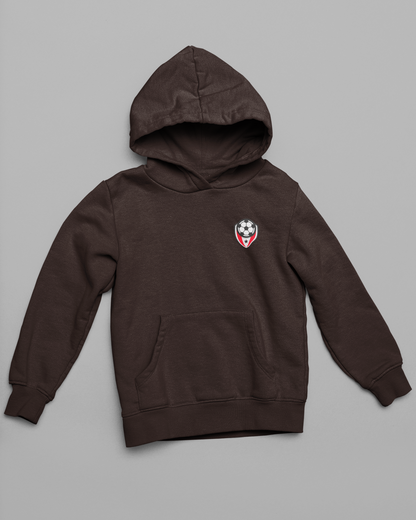 Football Badge | Minimalist | Premium Unisex Winter Hoodie