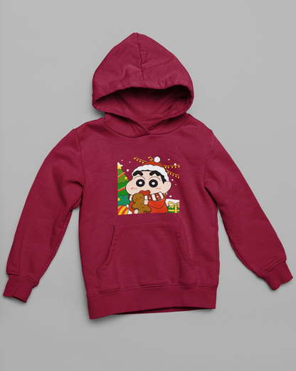 Shinchan Claus | Shinchan | Premium Unisex Winter Hoodie
