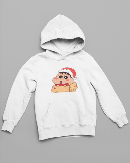 Holly Jolly | Shinchan | Premium Unisex Winter Hoodie