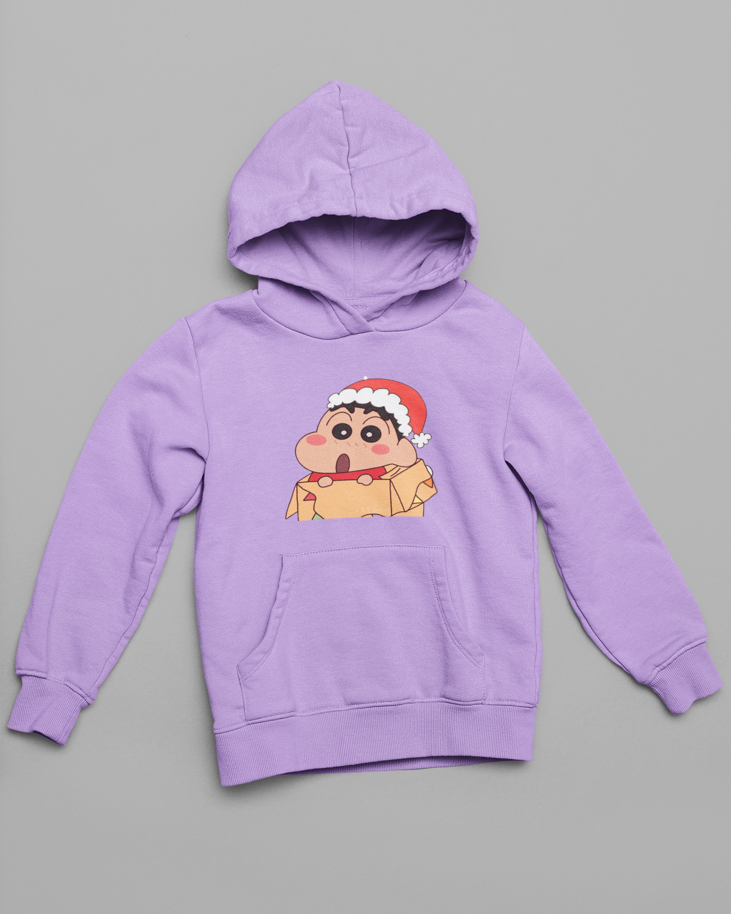 Holly Jolly | Shinchan | Premium Unisex Winter Hoodie
