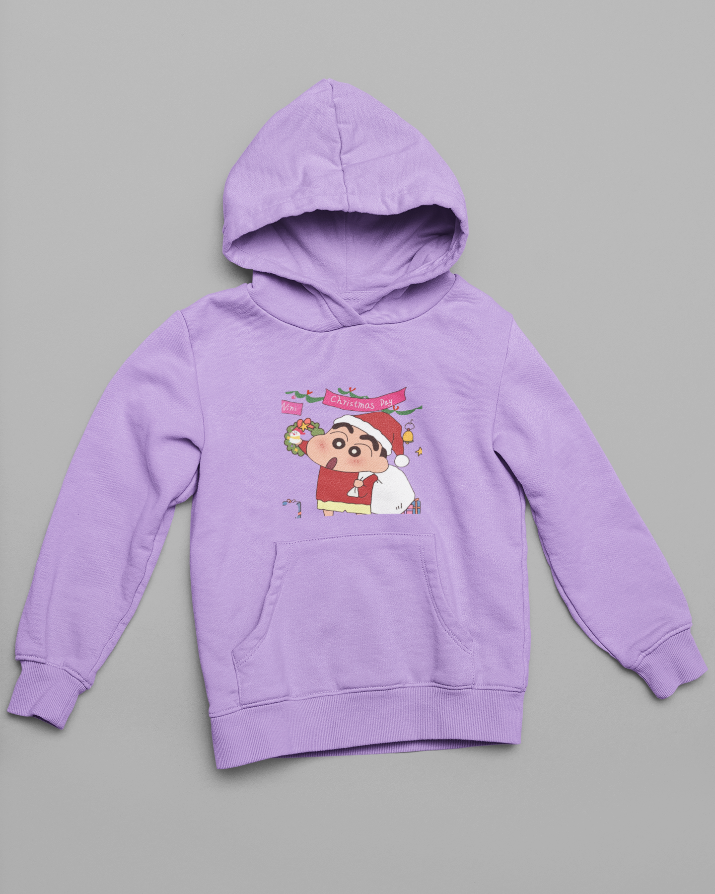 X-mas Day | Shinchan | Premium Unisex Winter Hoodie