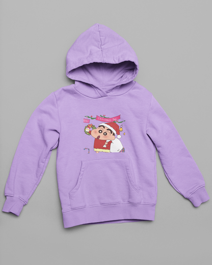 X-mas Day | Shinchan | Premium Unisex Winter Hoodie