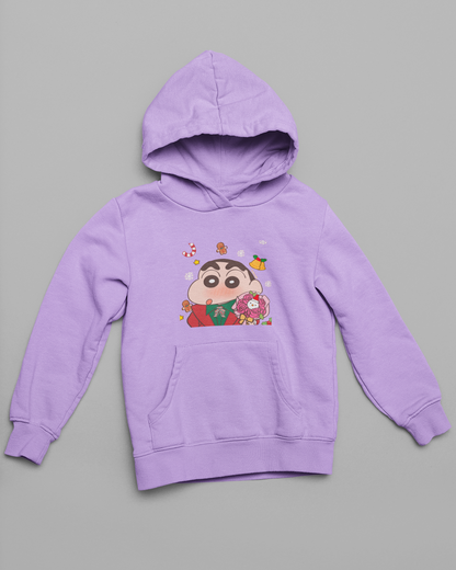 Sugar Plum | Shinchan | Premium Unisex Winter Hoodie