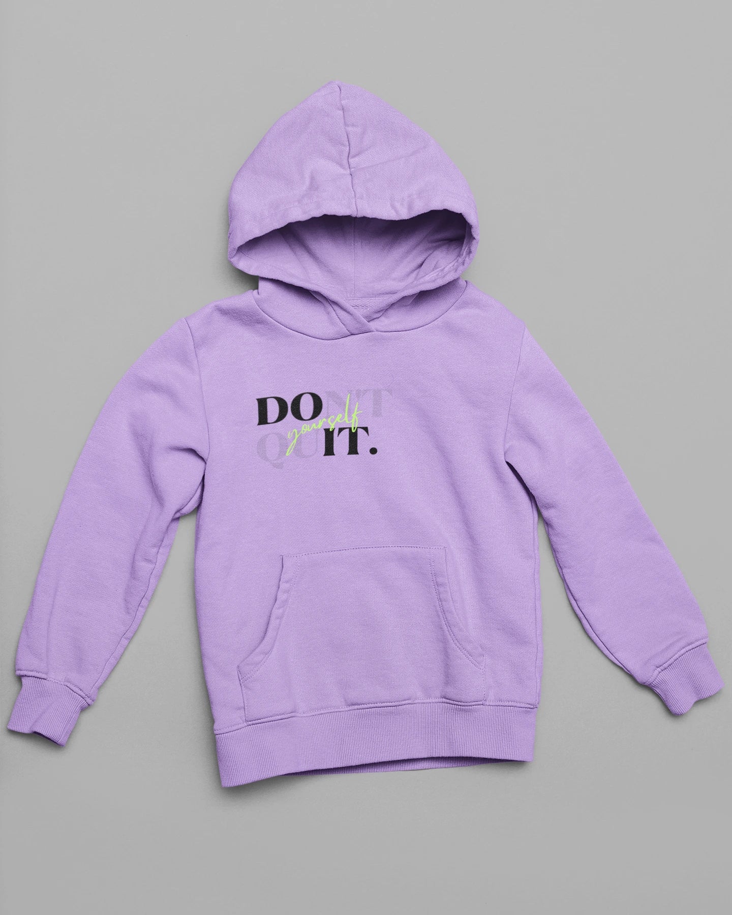 Don't Quit | Minimalist | Premium Unisex Winter Hoodie