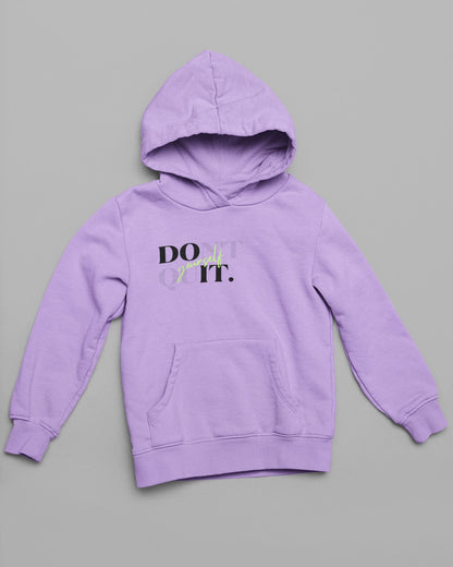 Don't Quit | Minimalist | Premium Unisex Winter Hoodie
