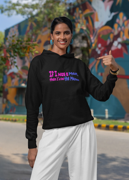 I'd Be The Man | T.S. | Unisex Winter Hoodie