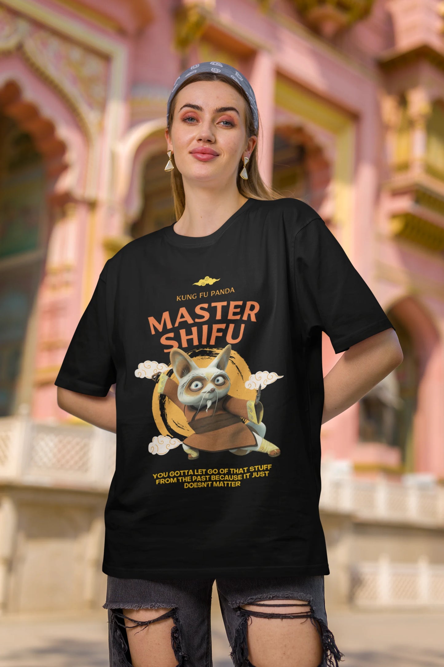 Master Shifu | Kung Fu Panda | Dropped Sleeve Unisex Tee