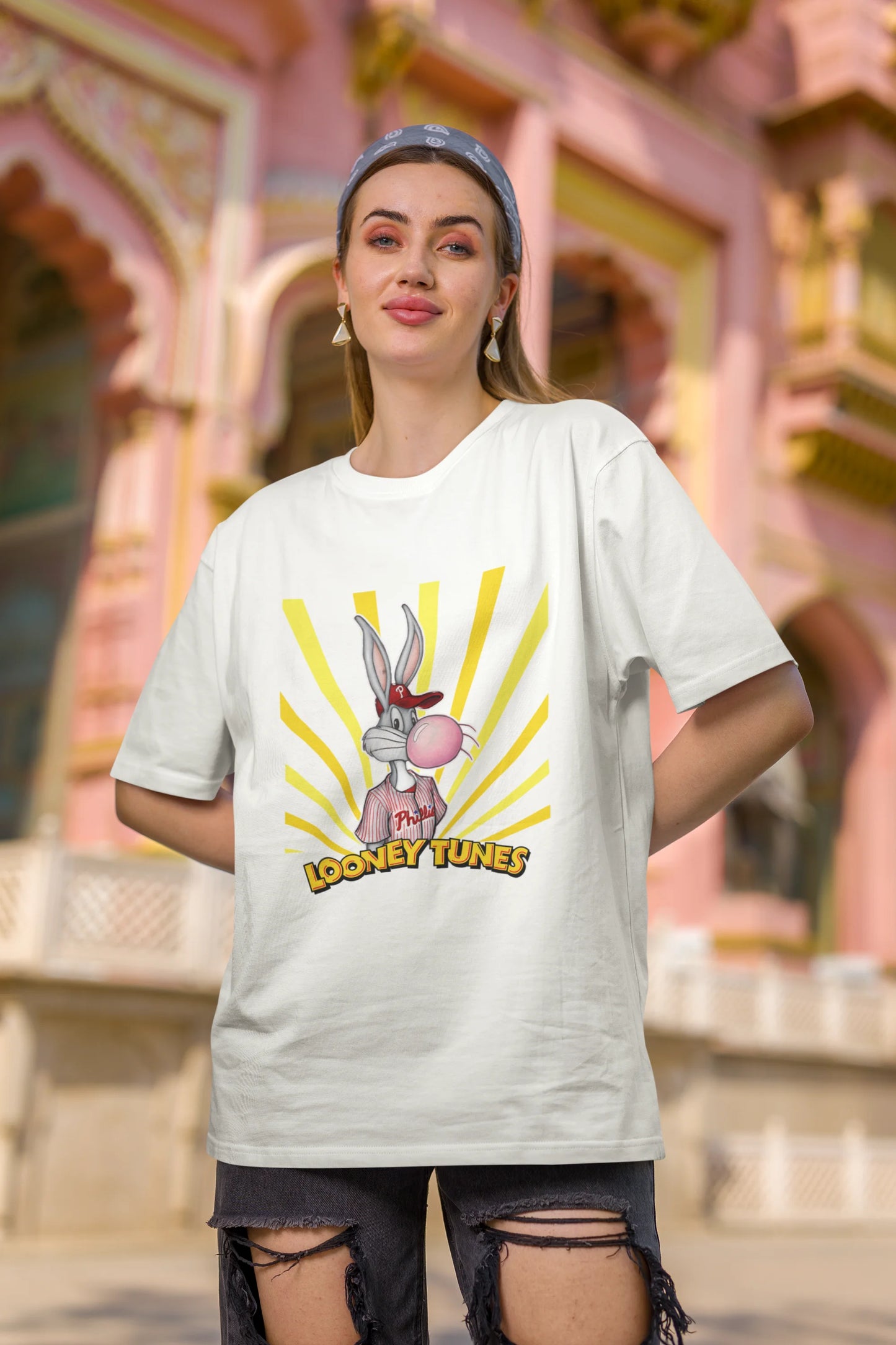Bugs Bunny | Disney | Dropped Sleeve Unisex Tee