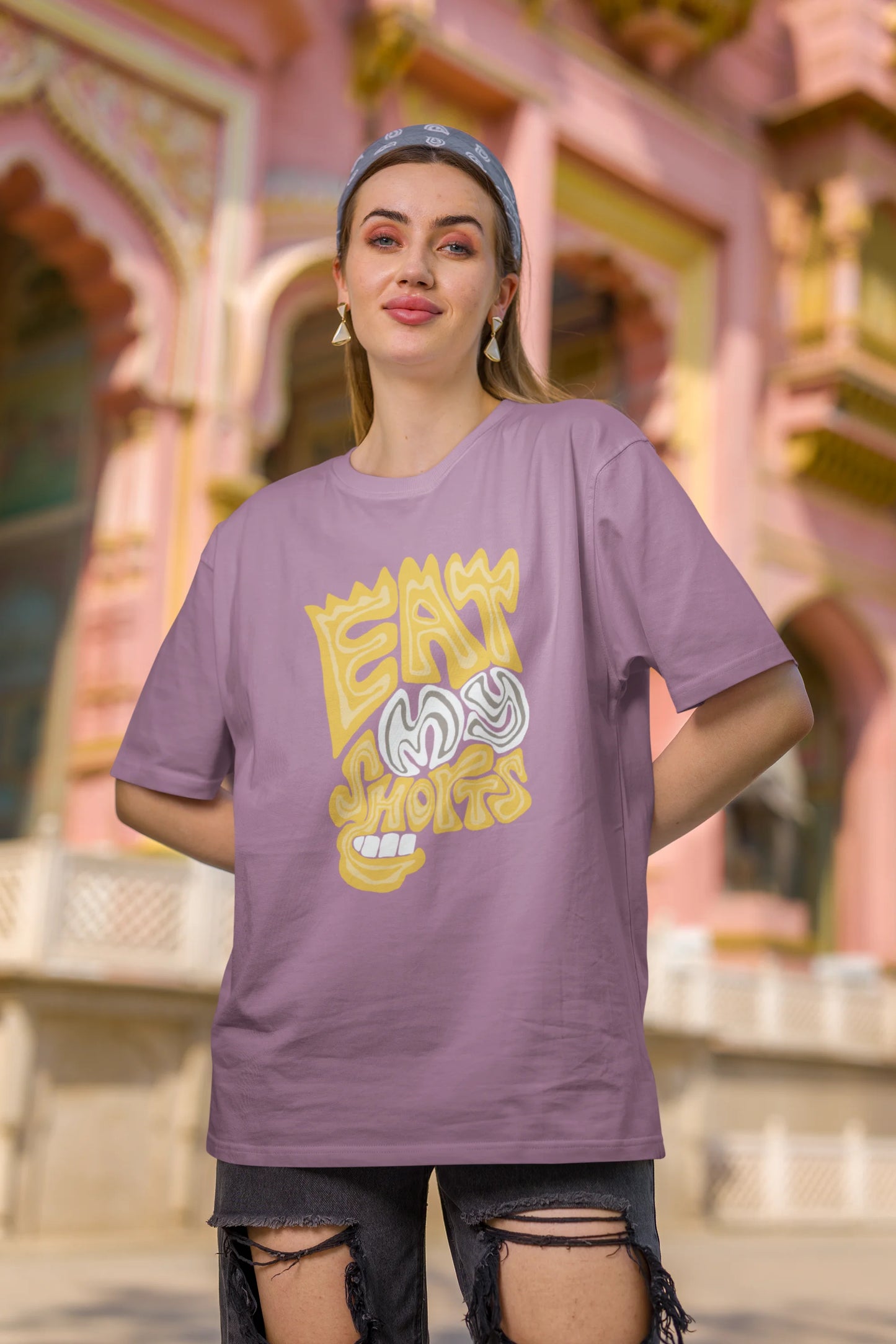 Bart Simpson | Disney | Dropped Sleeve Unisex Tee