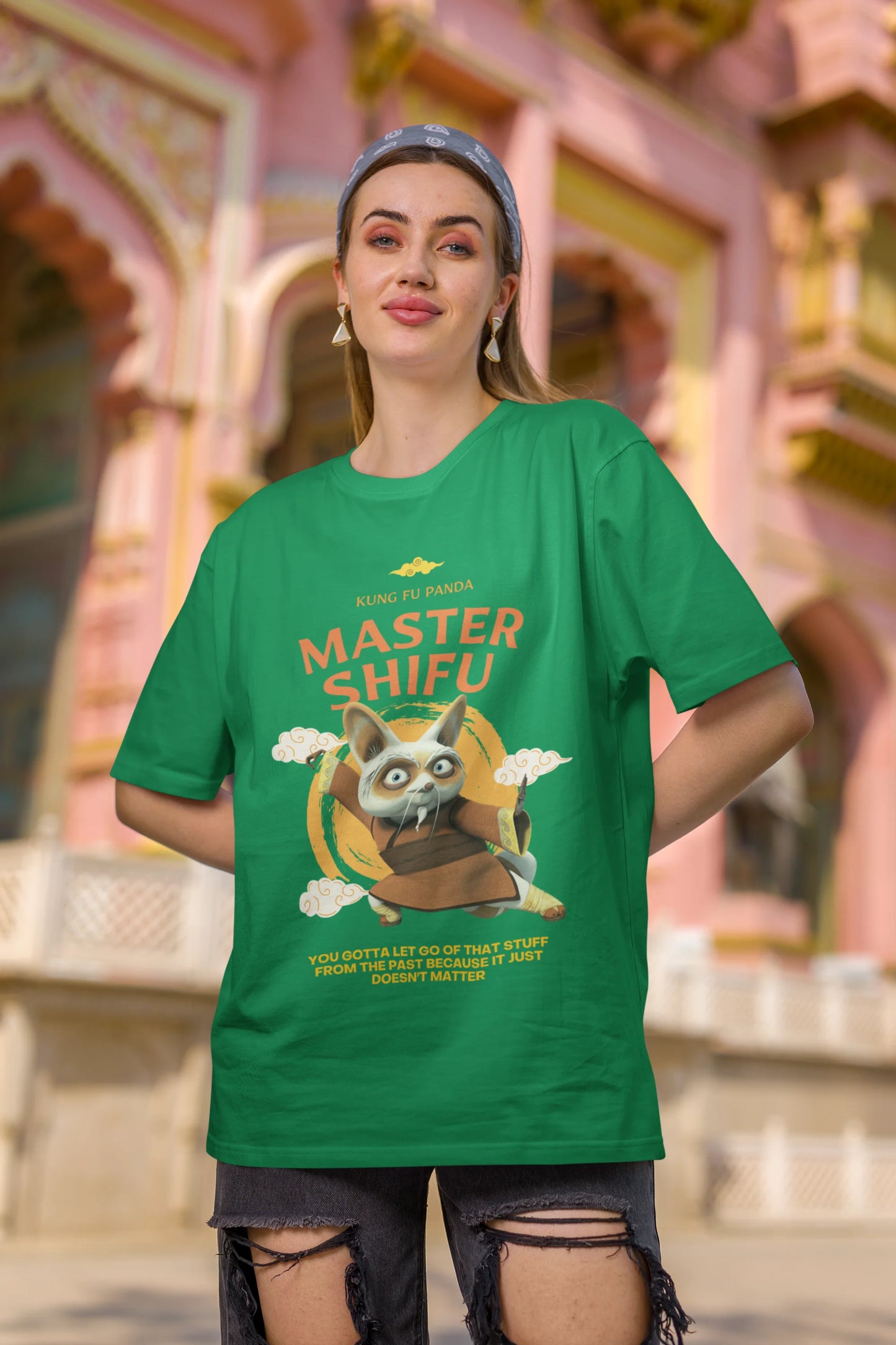 Master Shifu | Kung Fu Panda | Dropped Sleeve Unisex Tee