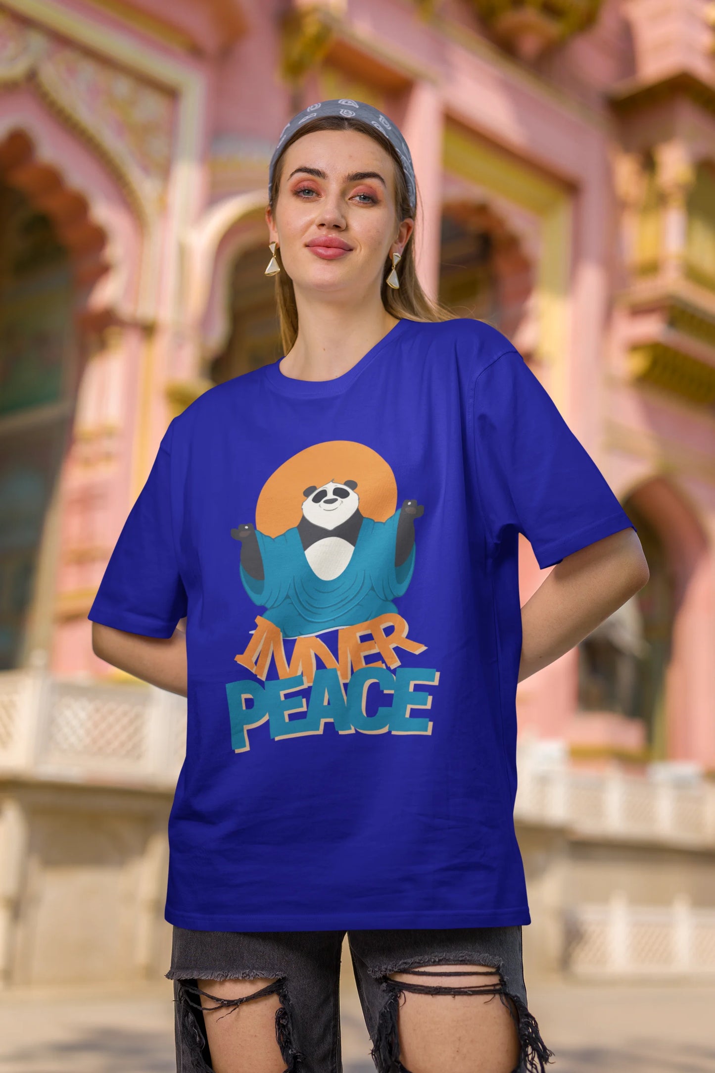 Inner Peace | Kung Fu Panda | Dropped Sleeve Unisex T-Shirt