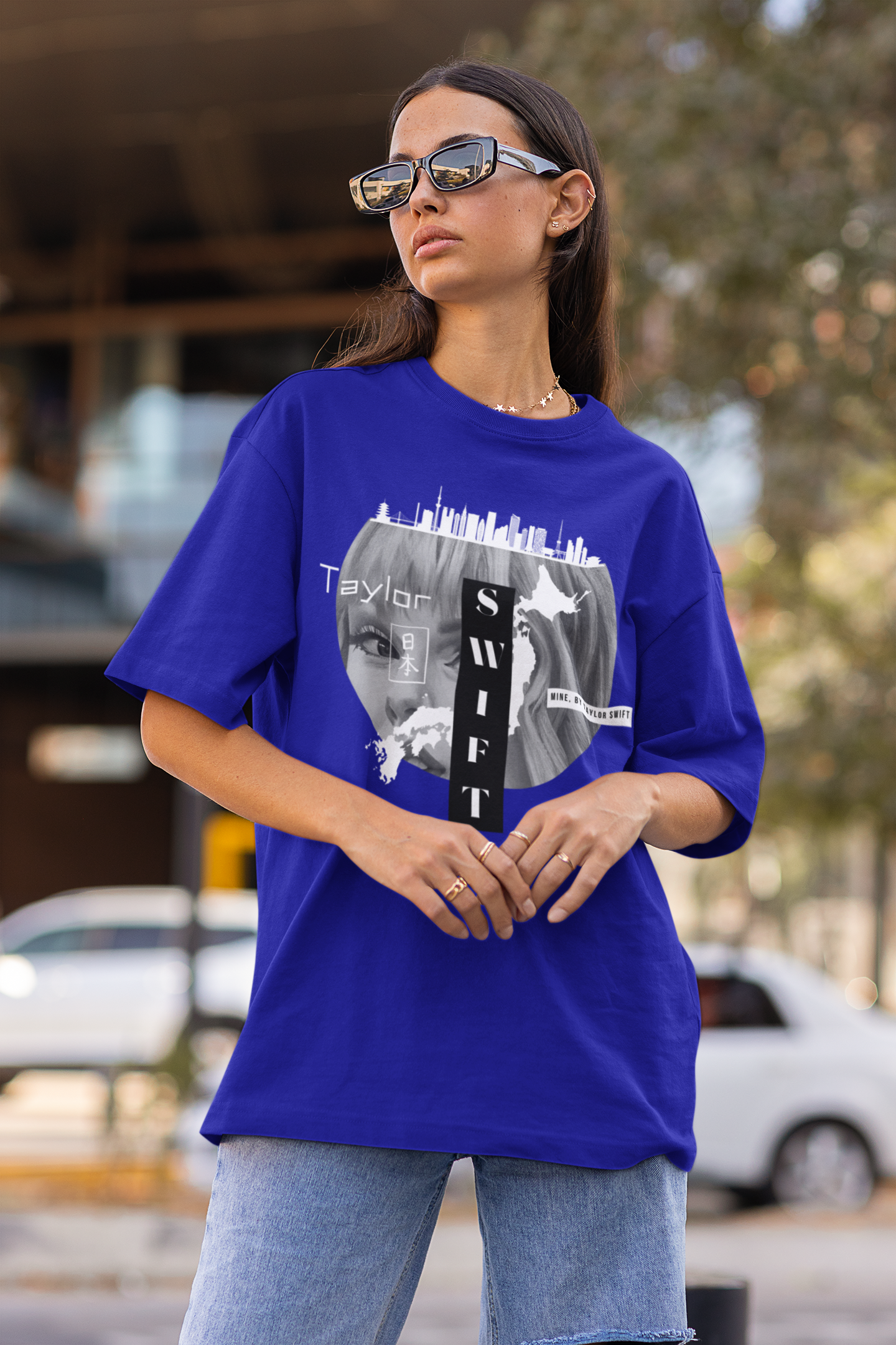 Mine | Taylor Swift | Premium Oversized Half Sleeve Unisex T-Shirt